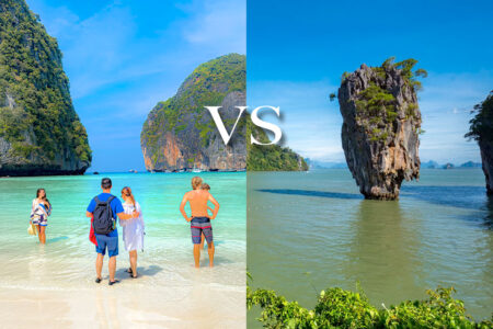 Phang Nga Bay vs Phi Phi Island