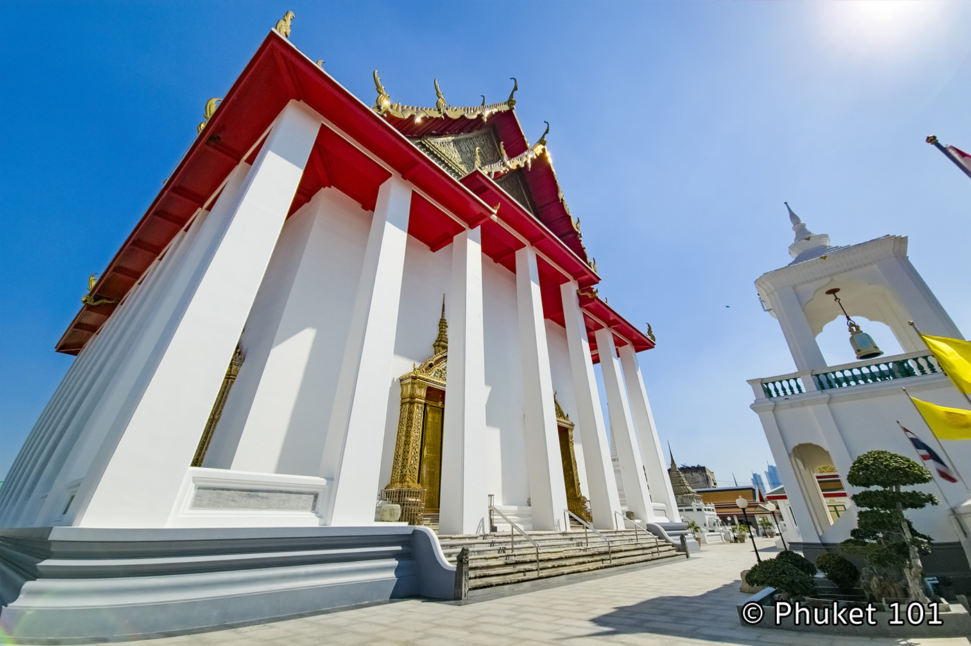 Wat Kanlayanamit, a temple in Thonburi, Bangkok