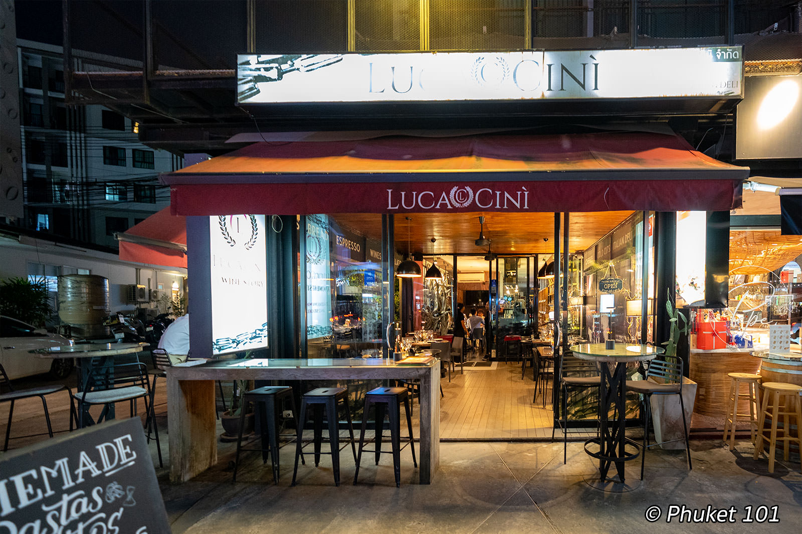 Luca Cini Restaurant in Bang Tao Beach, Phuket