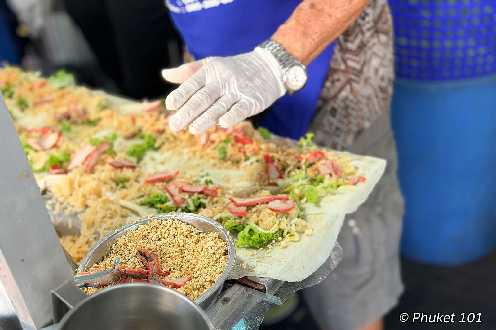 Lor Rong Food Market in Phuket Town