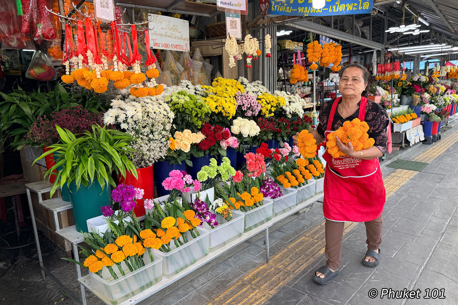 Lor Rong Food Market in Phuket Town