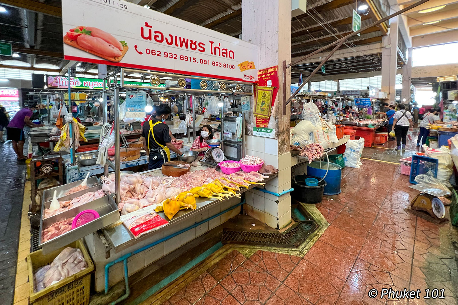 Talad Kaset Market in Phuket Town
