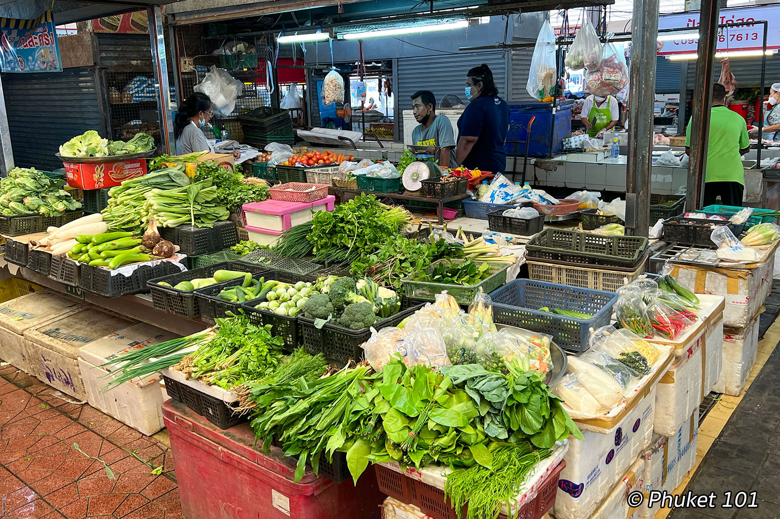 Talad Kaset Market in Phuket Town