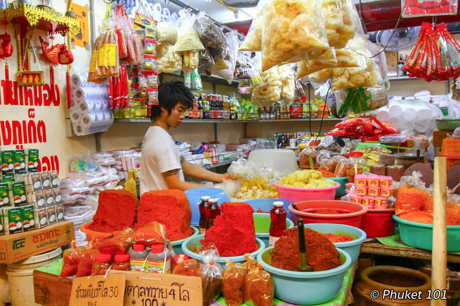 Talad Kaset Market in Phuket Town