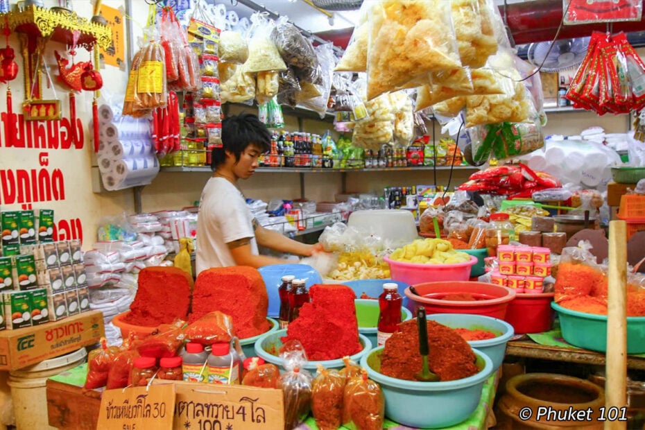 Talad Kaset Market in Phuket Town