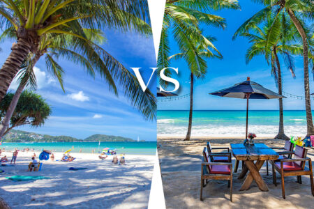 Patong Beach vs Kamala Beach