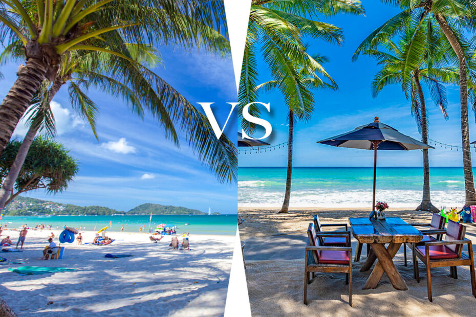 Patong Beach vs Kamala Beach