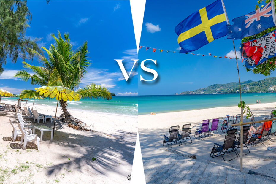 Patong Beach vs Bang Tao Beach