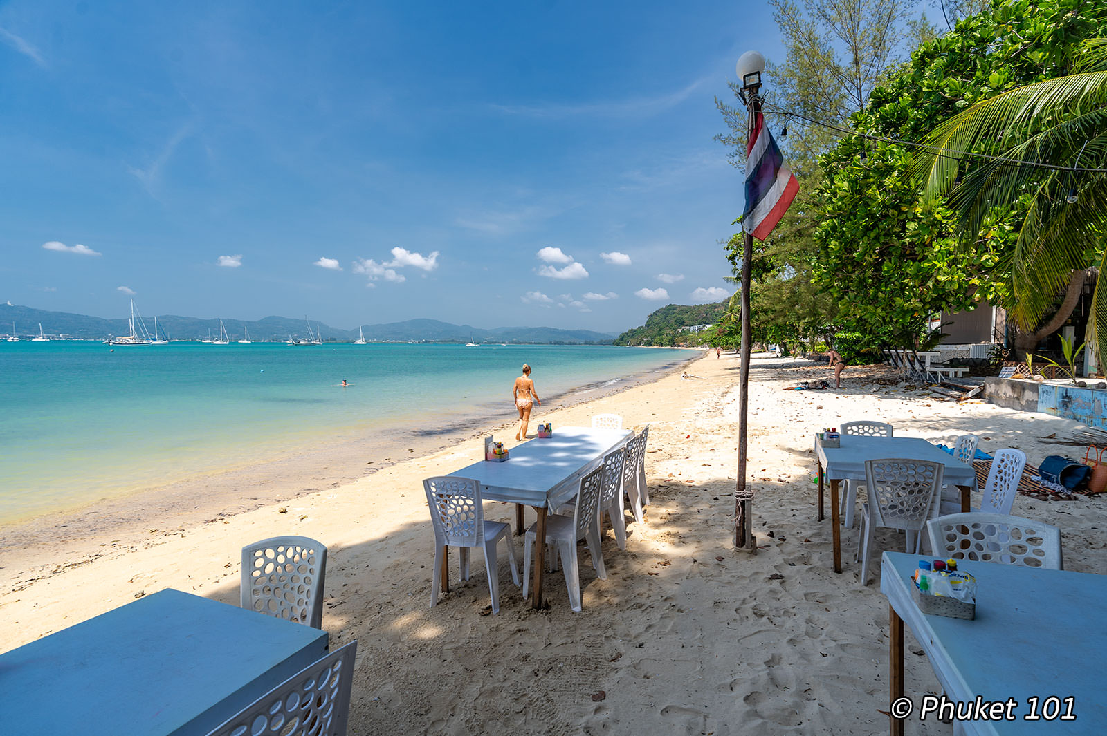 At The Beach Restaurant on Khao Khad Beach in Phuket