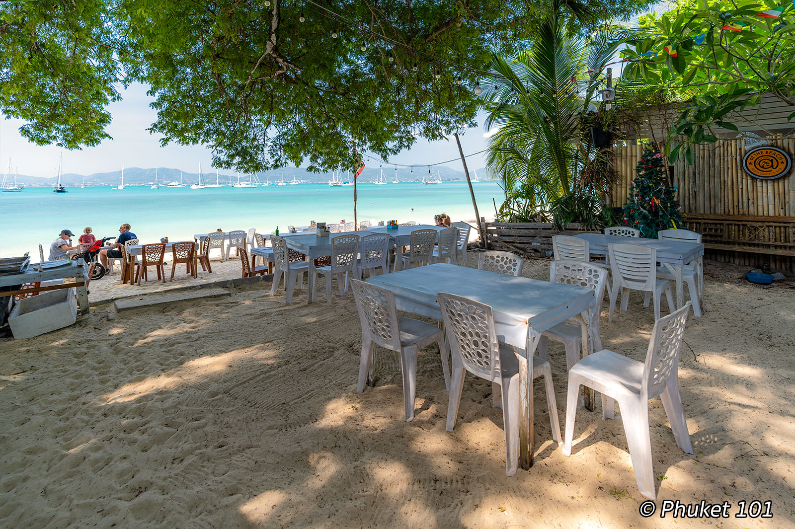 At The Beach Restaurant on Khao Khad Beach in Phuket