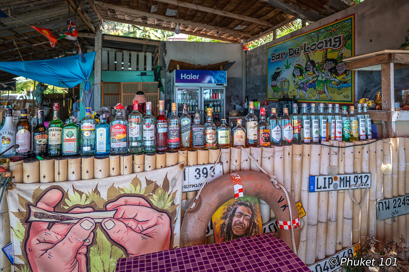 At The Beach Restaurant on Khao Khad Beach in Phuket