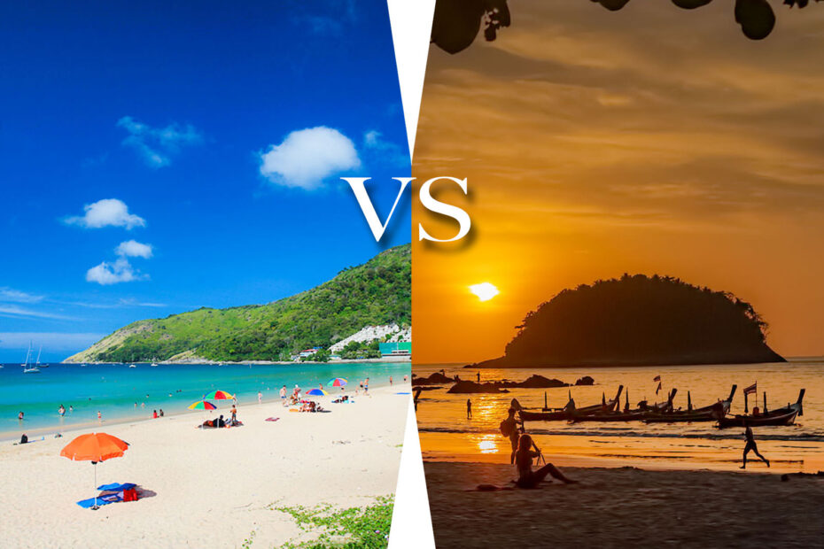 Nai Harn Beach vs Kata Beach