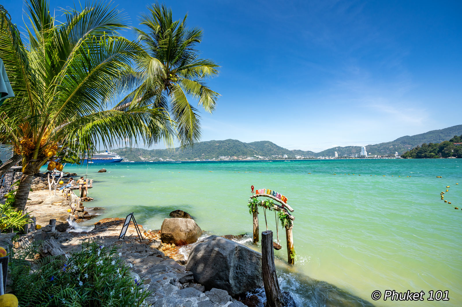 Blue Harbour Coffee at Tri-Trang Beach, Phuket