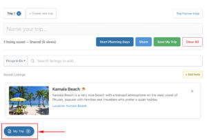 Phuket Trip Planner Help