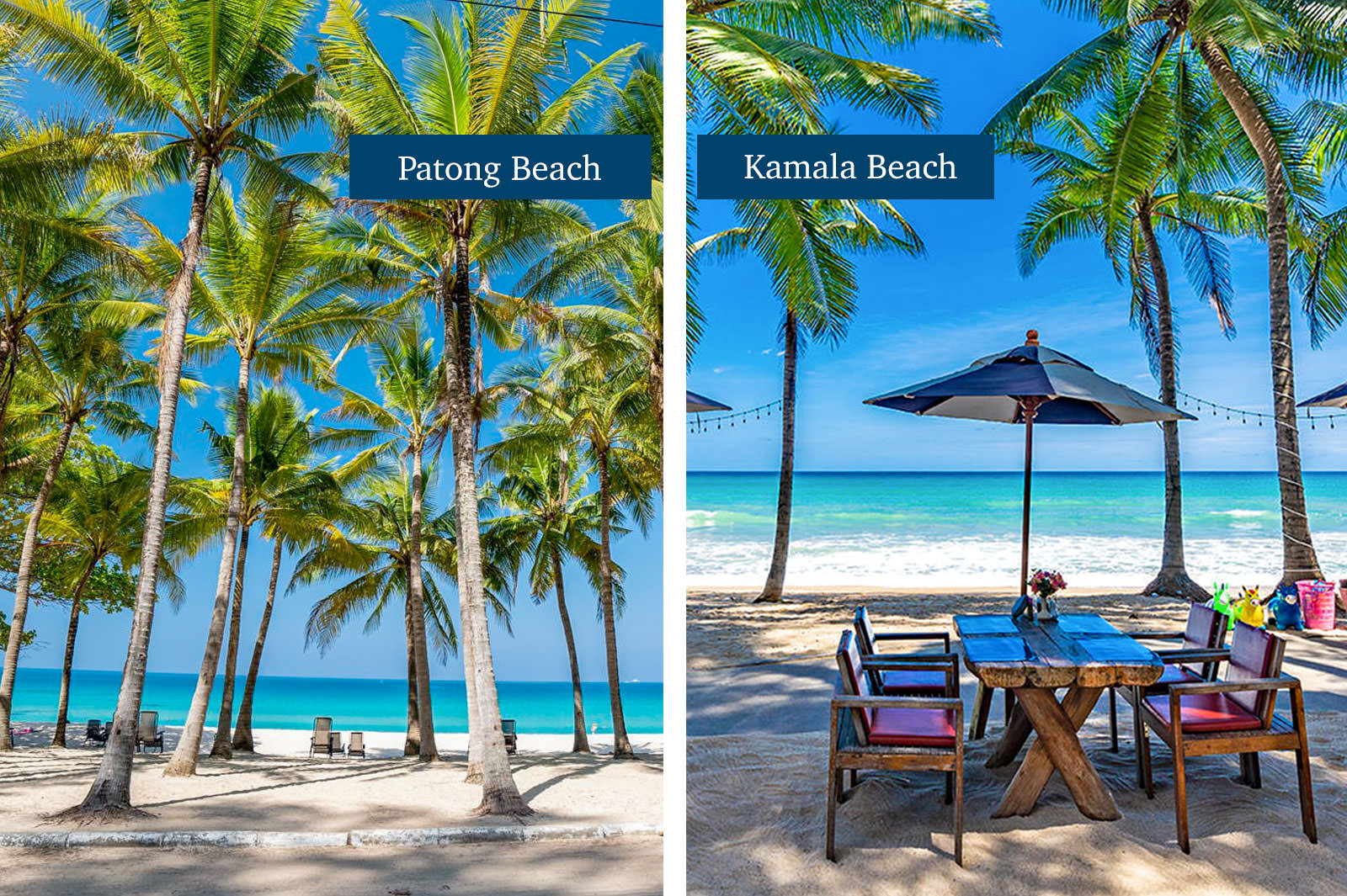 Patong Beach vs Kamala Beach