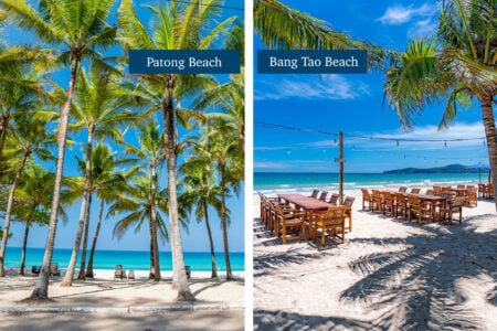 Patong Beach vs Bang Tao Beach