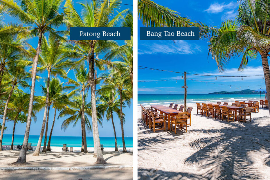 Patong Beach vs Bang Tao Beach