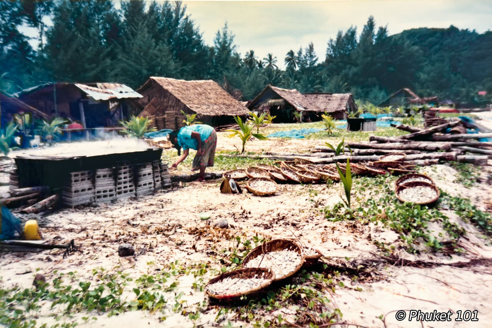 Kamala Beach in 1990