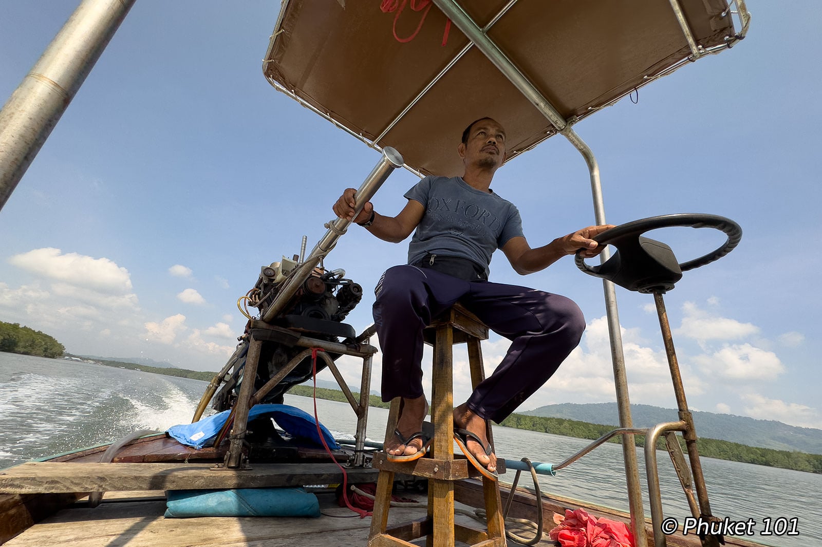 Long Tail Ride to Phang Nga Bay