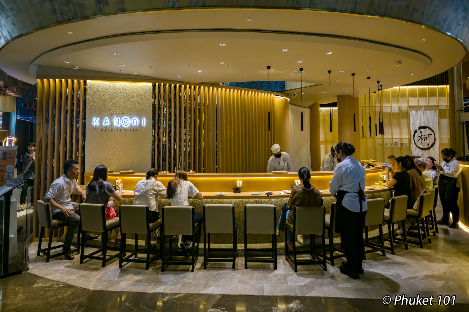 Kanori Restaurant in ICONSIAM in Bangkok