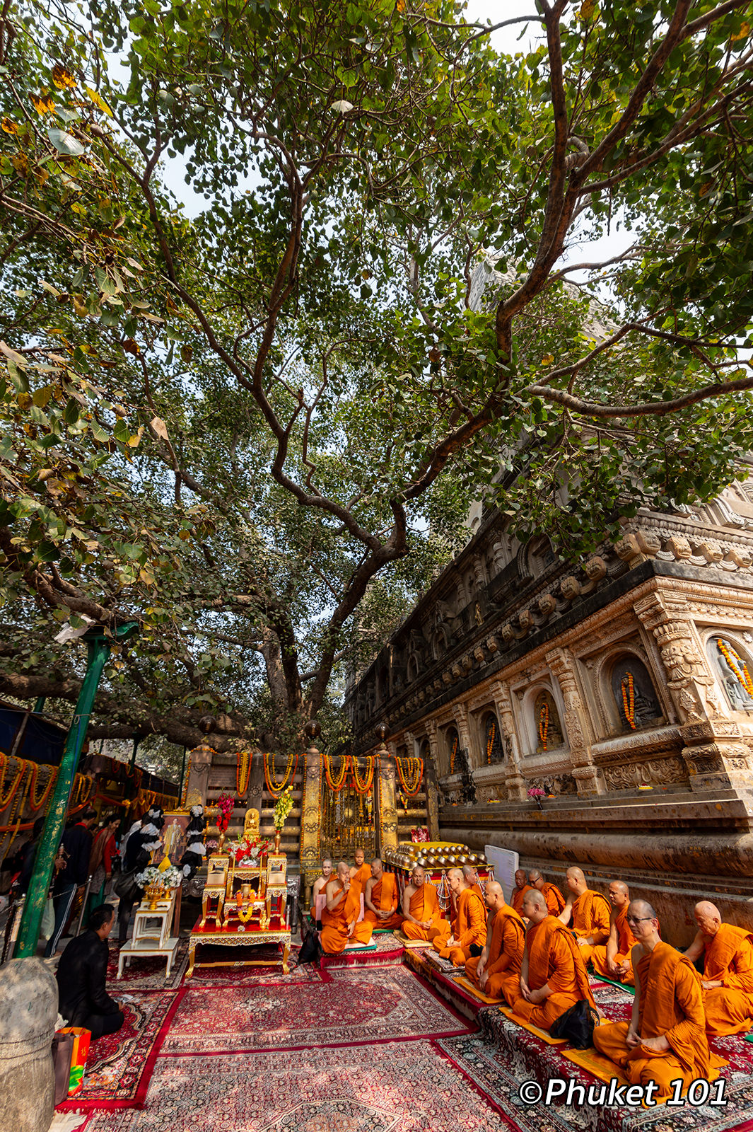 Mahabodhi Temple in India