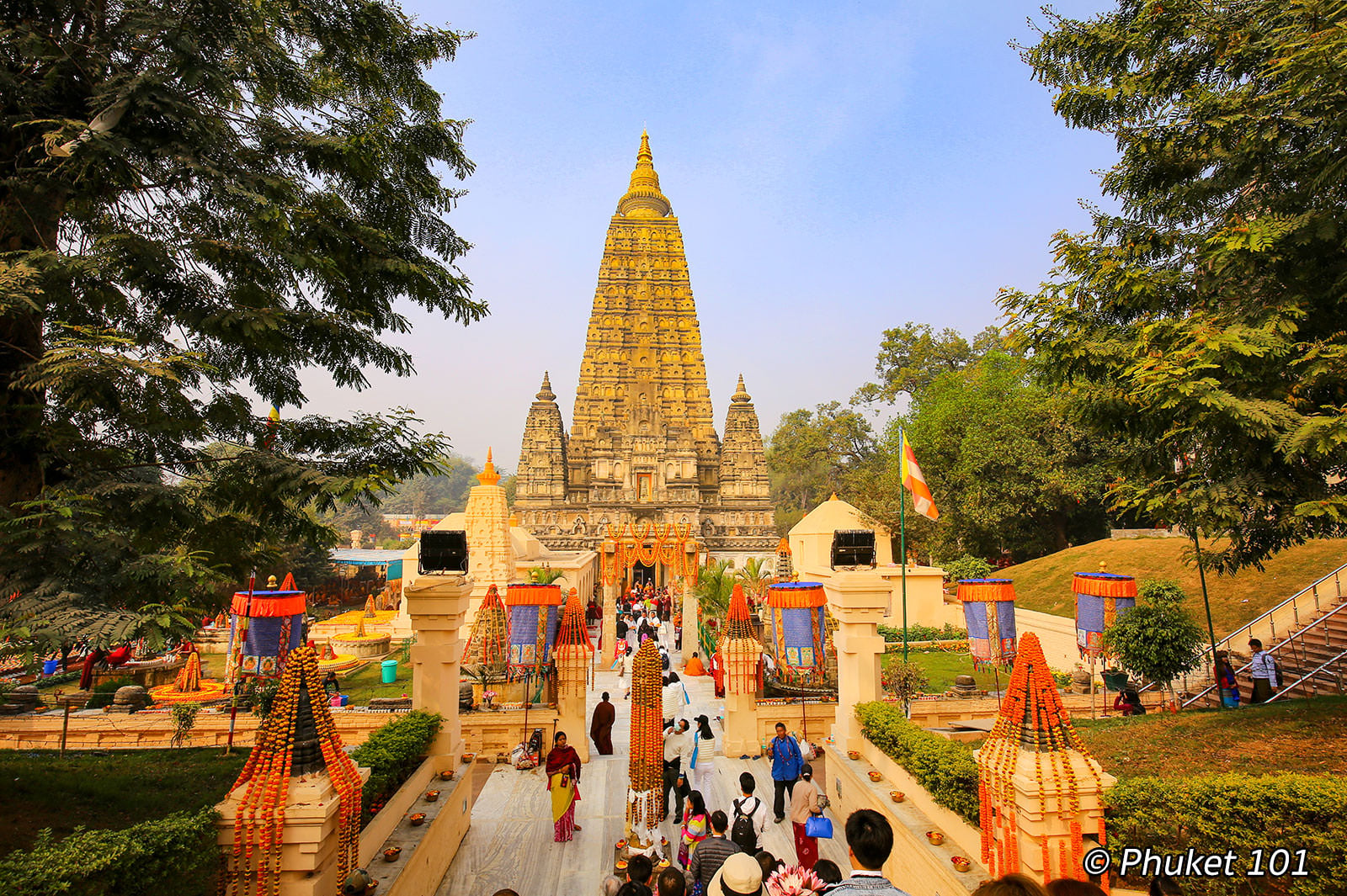 Mahabodhi Temple in India