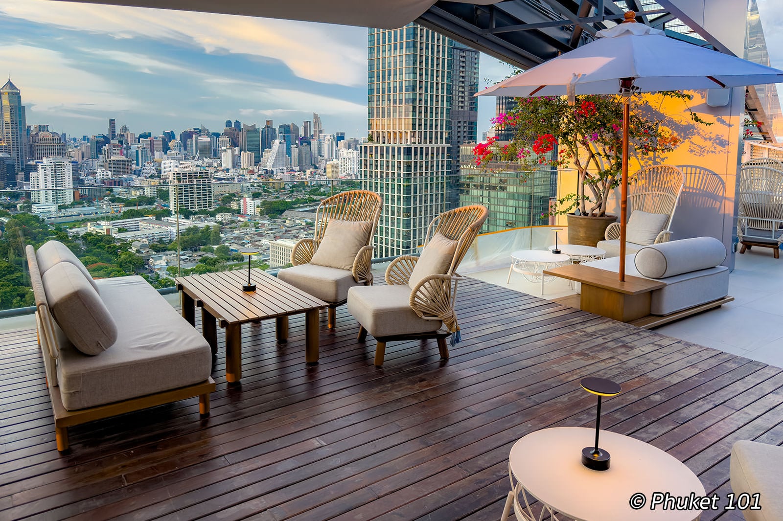 Iris & Wild Iris Rooftop Bar at SO/ Bangkok