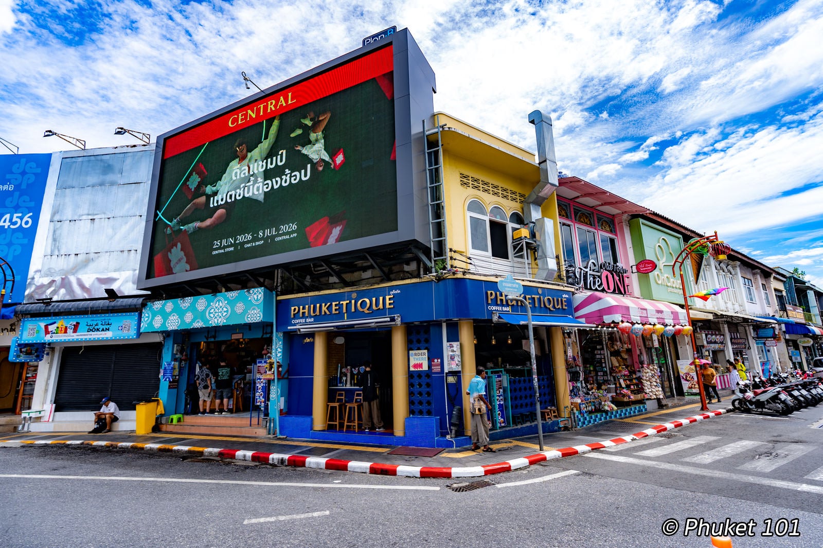 Phuketique Coffee Bar in Phuket Old Town